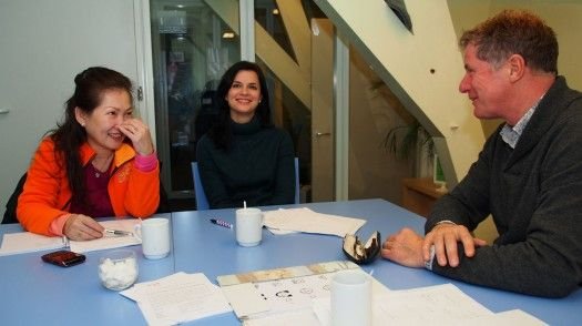 Taalcoach in actie